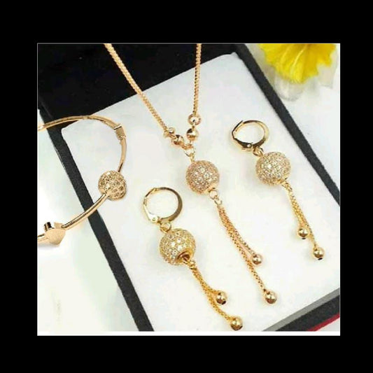 Elegant Gold Plated Premium Quality Complete Set