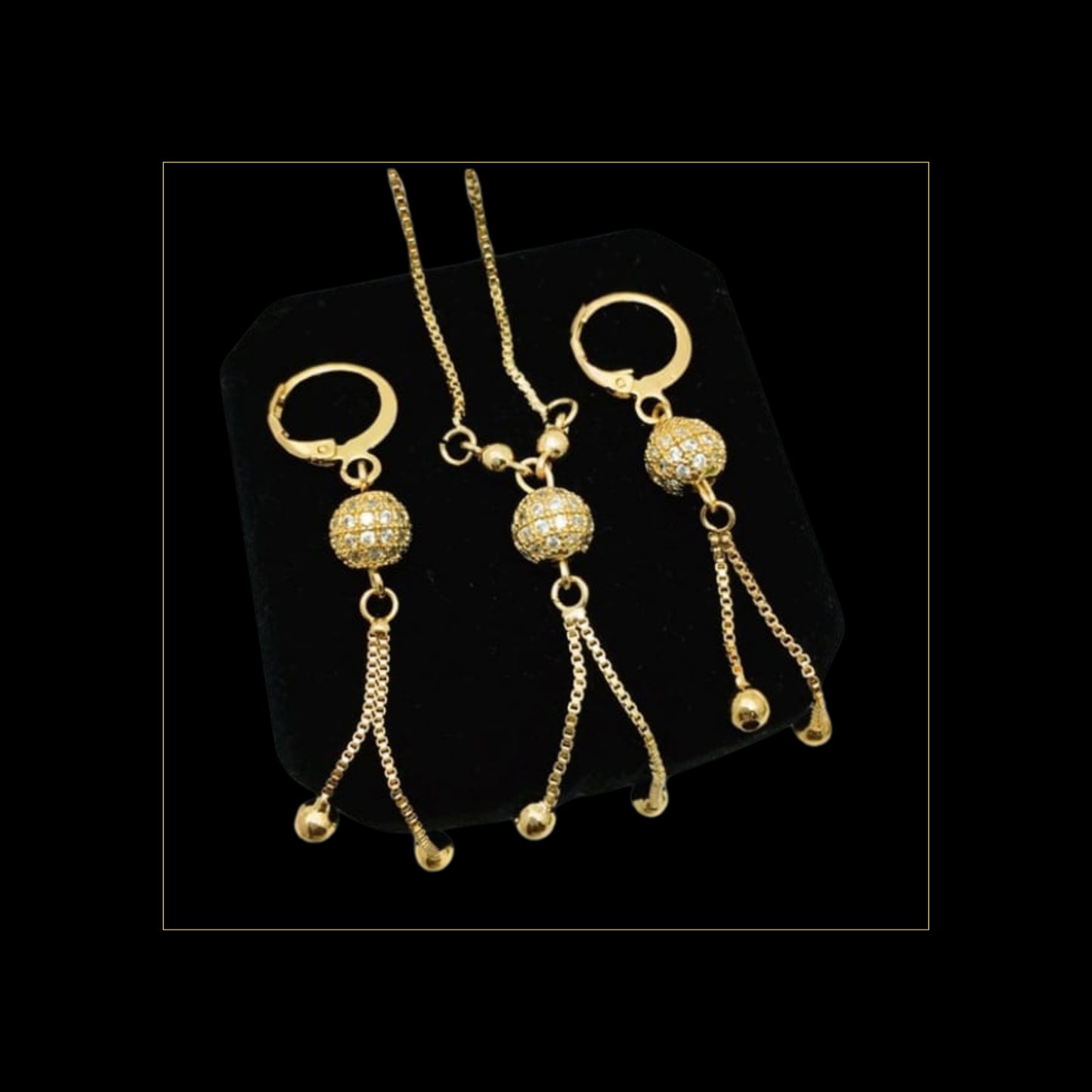 Elegant Gold Plated Premium Quality Complete Set