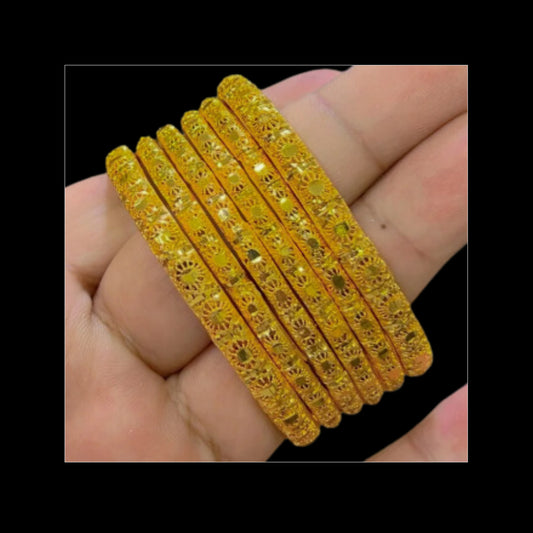 Gold Polish Bangles High Quality