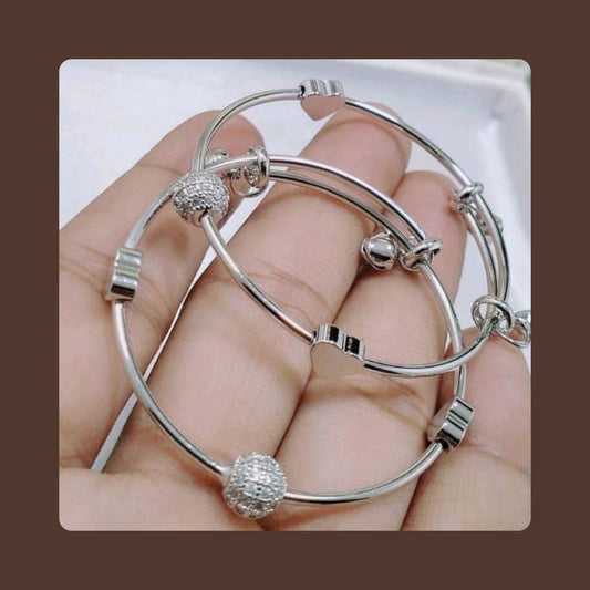 Stainless Steel Ball Bangles