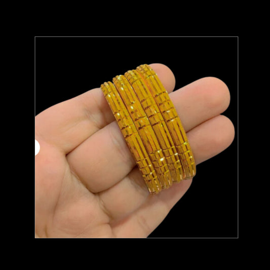 Gold Polish Bangles High Quality