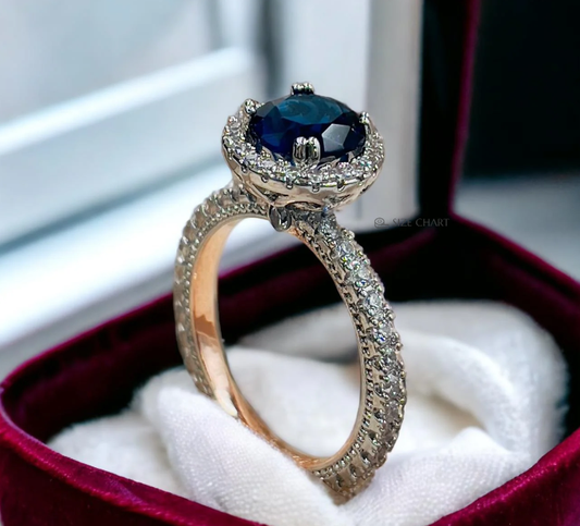 CSH Blue Round Ring