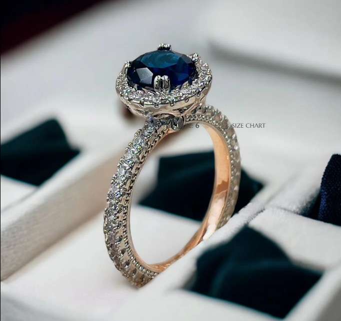 CSH Blue Round Ring